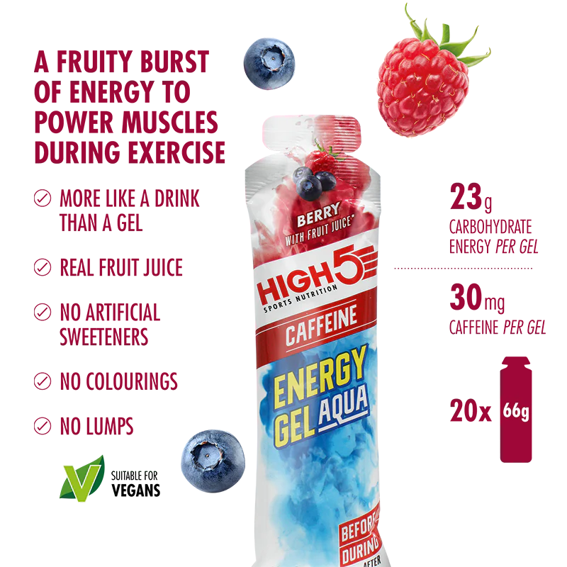 Energy Gel Aqua Caffeine - High 5