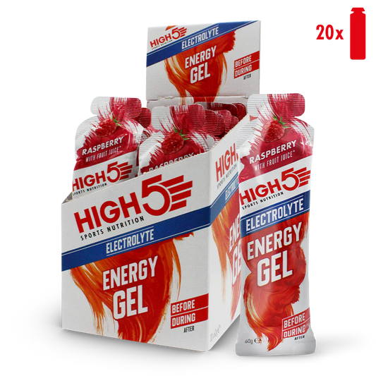 ENERGY GEL ELECTROLYTE RASPBERRY – BOX OF 20