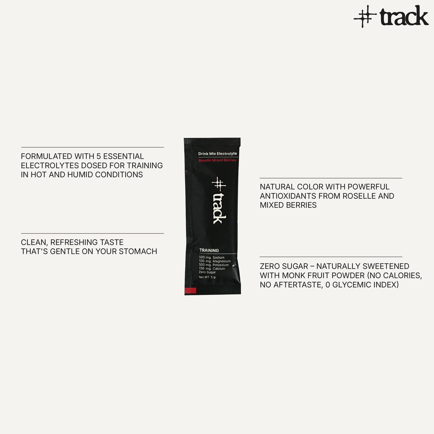 Track Electrolyte Drink Mix – Training