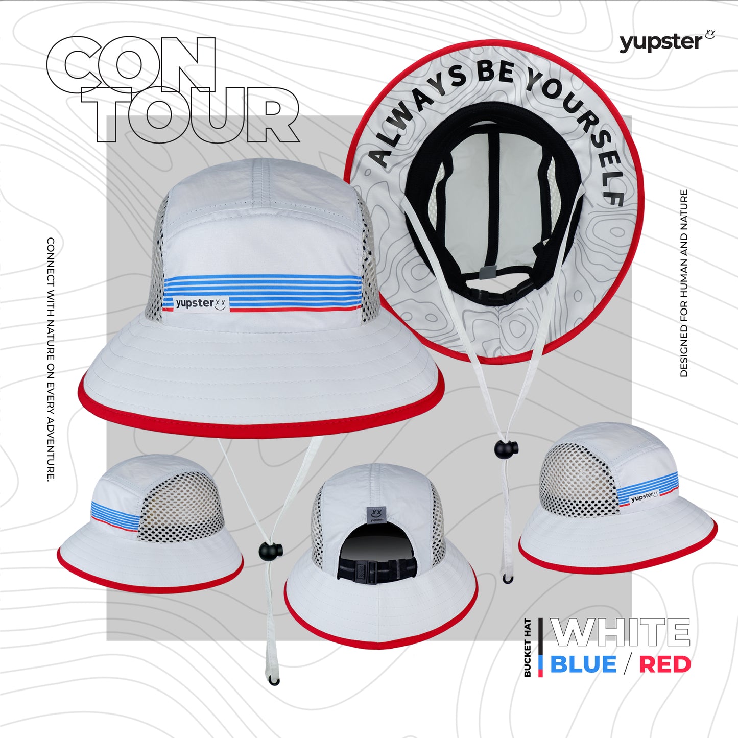 Bucket Pro - White Contour - Yupster